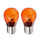 Amber Indicator Break Parking Turn Light Bulb Lamp Halogen Replacement Bulbs for Car, Auto, Scooter