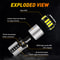 LED Light Canbus LED Bulb Parking Position Signal Lamp for Mercedes Benz