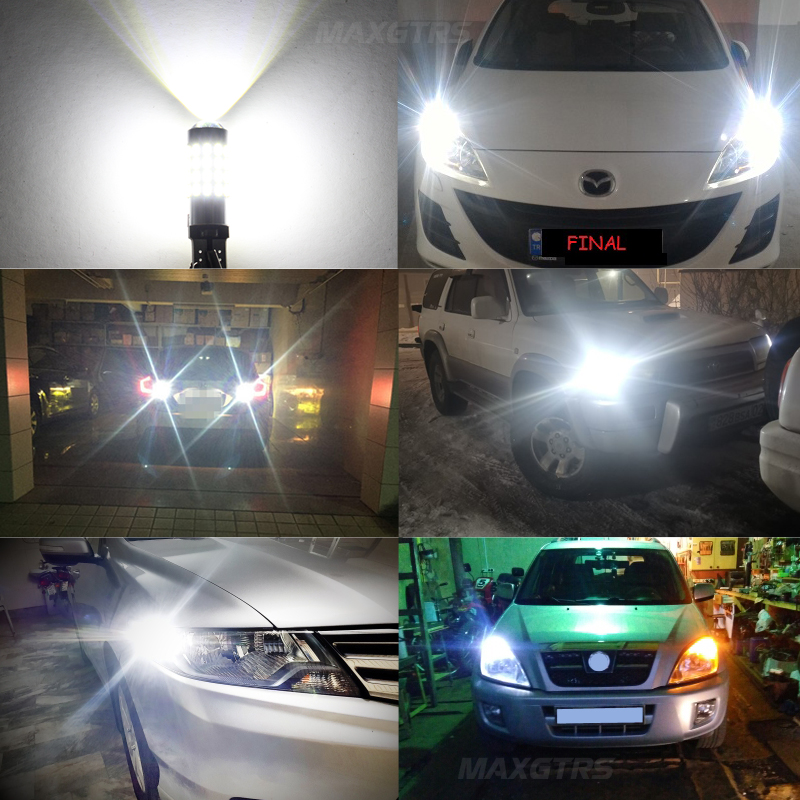 High Power LED Canbus Extreme Bright SMD Chip Bulbs for Car Reverse Backup Parking Light