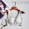 New Modal NonSteel Ring Underwear Integrated Chest Pad Suspender Vest Bra Sports Camisole 11
