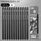 Professional Graphite  Charcoal Pencils Set Drawing  Sketching Tools For Artists Students And Begin 6