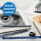 Professional Graphite Sketch Set Drawing and Shading 6 Pencils with Accessories, Complete Art Kit for Beginners, Adults
