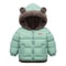 Cozy Winter Warm Coat For Kids Hooded Baby Boys Girls Jacket In Soft Cotton Fleece Insulated Padde 2