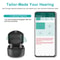 Portable Rechargeable Digital BTE Hearing Aid Adjustable Volume Mini Sound Amplifier For Elderly He 3