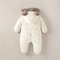 Newborn Baby Girl Clothes, Baby Boy Jumpsuit: Winter Snowsuit with Plus Velvet, Thick 0-3 Years Romper Overalls Toddler