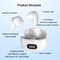 Rechargeable Digital Hearing Aids with Charging Case for Seniors, Comfortable Hearing Amplifiers for Mild to Moderate