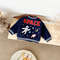 Baby Winter Clothes, Infant Boys Astronaut Jacket with Cartoon Print, Cotton Thick Warm Coat for Kids Outerwear