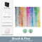 Ohuhu Honolulu Colors Alcohol Art Markers, Dual Tip Refillable Marker Pen Set for Professional Sketching, Drawing