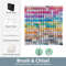 Ohuhu Honolulu Colors Alcohol Art Markers, Dual Tip Refillable Marker Pen Set for Professional Sketching, Drawing