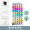 Marker Pen Set Color Markers Refillable Alcohol Art Markers With Dual Tips For Sketching Manga And  5