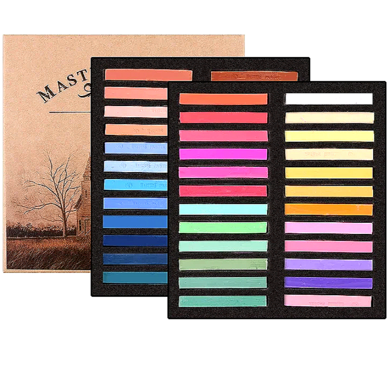 Soft Pastel Masters Colored Crayon Chalk Drawing  Coloring Art Supplies Colors For Professional  Be 0