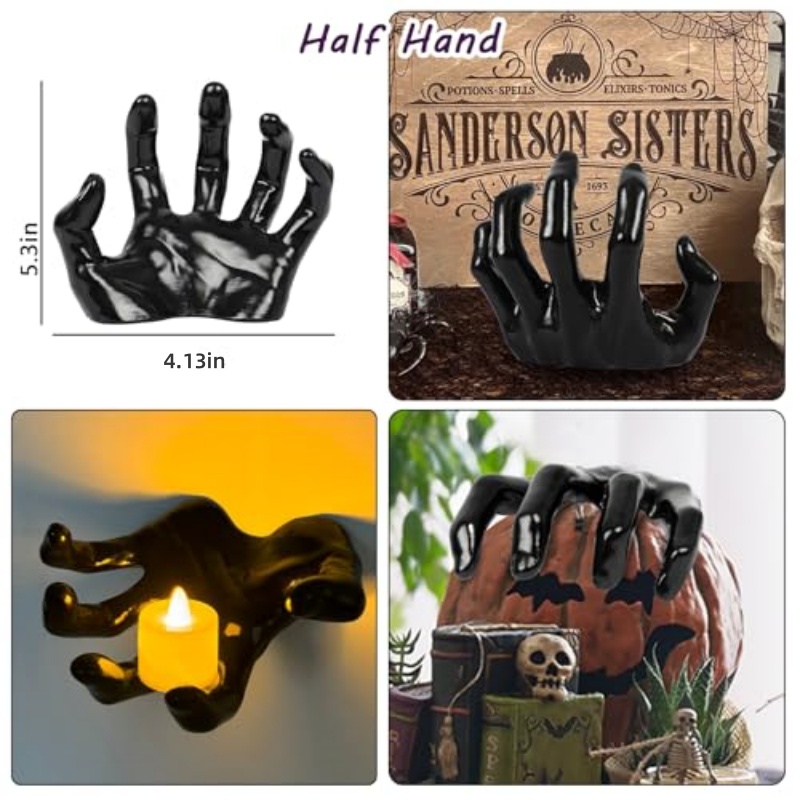Halloween Decorations Wall Mounted Creepy Hands Lifesize Horror Hands For Gothic Wall Decoration To 3