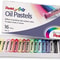 Pentel Arts Oil Pastel Set PHN Assorted Brilliant Colors Smoothly Applied Blendable For Creative S