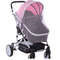 Breathable Baby Stroller Mosquito Net Universal Fit Insect Shield Mesh Prams Pushcarts  Bassinets S 7