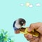 Bird Training Food Jar Parrot Handheld Feeder Cup Interactive Educational Toy For Taming And Foragi 0