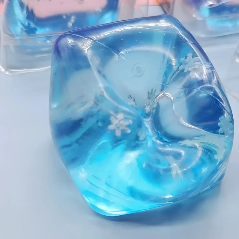 Squishy Ice Cube Stress Balls For Kids And Adults Funny Anxiety Relief  Sensory Fidget Toys For Str 3
