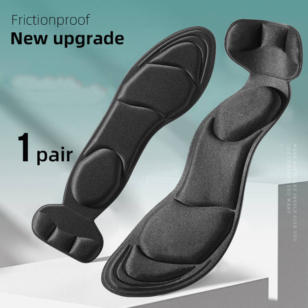 HighHeel Comfort Insoles Cutable Memory Foam Shoe Pads With AntiSlip Heel  Massage For Women Breath 7