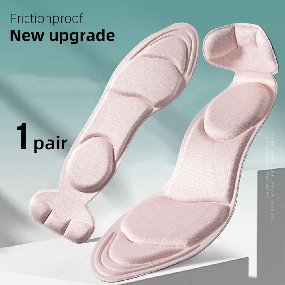 HighHeel Comfort Insoles Cutable Memory Foam Shoe Pads With AntiSlip Heel  Massage For Women Breath 8