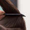 Professional Stainless Steel Pointed Tail Hair Comb Brush Salon Styling Hair Comb Tool For Hairdres 2