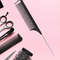 Professional Stainless Steel Pointed Tail Hair Comb Brush Salon Styling Hair Comb Tool For Hairdres 3