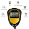 HighVisibility LCD Digital Stopwatch Waterproof Handheld Chronograph For Coaching Sports Training 4