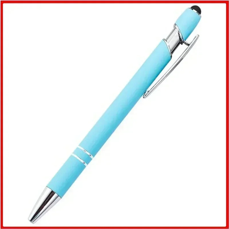 Wholesale Metal Ballpoint Pens With Touch Screen Tip Office School Promotional Advertising Pen With 5