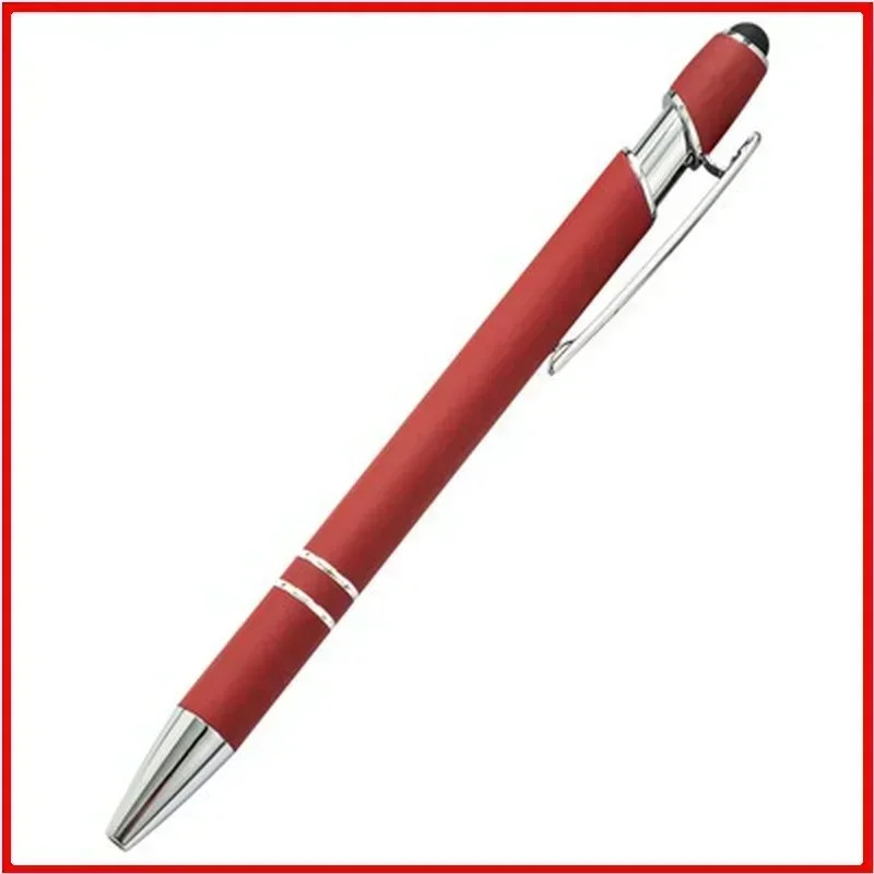Wholesale Metal Ballpoint Pens with Touch Screen Tip, Office, School, Promotional Advertising Pen with Custom Logo