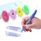 Premium Black  Blue Ink Gel Pen Set Ball Tip Magic Pen With Eraser Erasable Pens With Refills  Extr 1