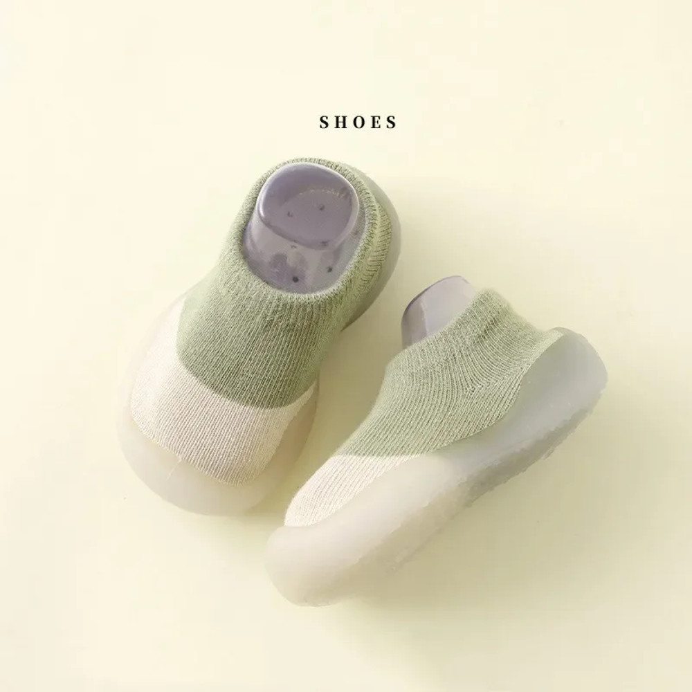 Soft Soled Baby Socks Shoes Infant Color Matching Toddler Girls Boys First Walkers Cute Child Floor Sneakers BeBe Doll