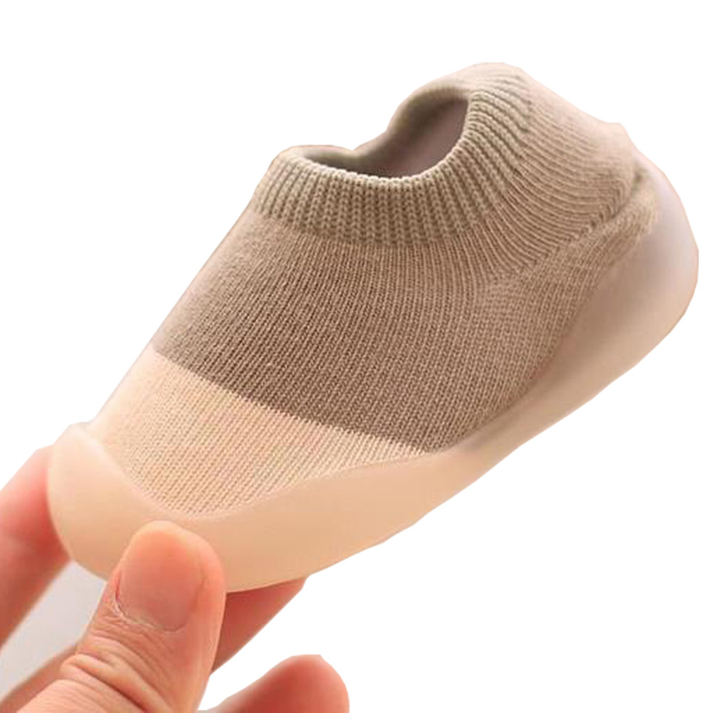 Soft Soled Baby Socks Shoes Infant Color Matching Toddler Girls Boys First Walkers Cute Child Floor Sneakers BeBe Doll