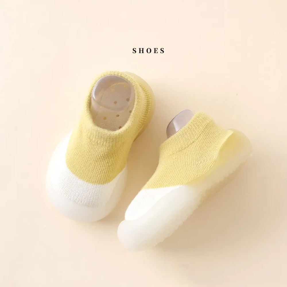 Soft Soled Baby Socks Shoes Infant Color Matching Toddler Girls Boys First Walkers Cute Child Floor Sneakers BeBe Doll