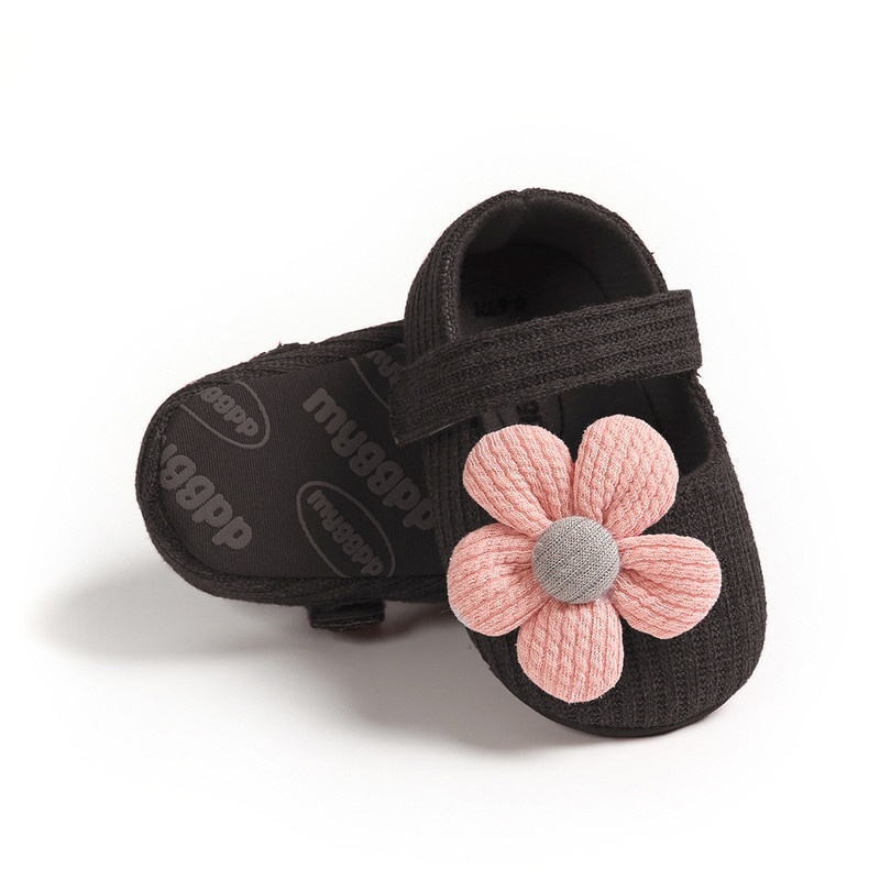 Baby Girls Cotton Shoes Retro Style Spring Autumn Prewalkers Infant Soft Bottom Toddler First Walki 8