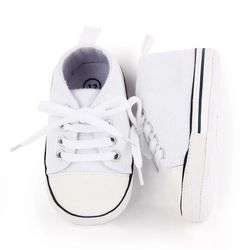 infant toddler baby canvas classic sneakers, newborn print star sports shoes, anti-slip boys girls first walker baby
