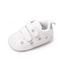 Baby White PU Sneaker Nonslip For Toddler Boys And Girls Comfortable Soft Sole With Embroidered Sta 3