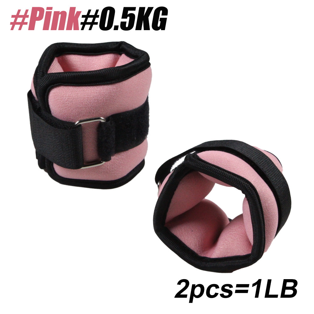 Neoprene Adjustable Ankle & Wrist Weights, Comfortable Leg Arm Straps for Fitness, Yoga, Running & Home Training