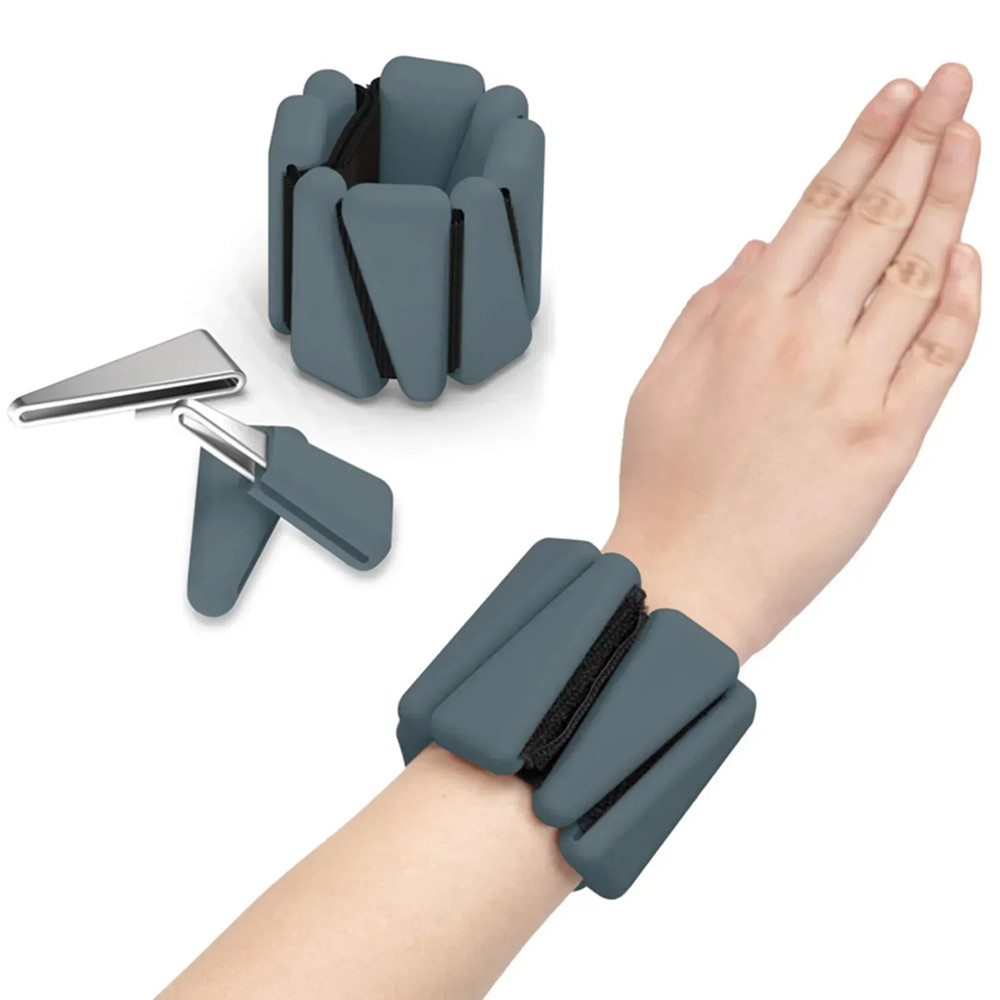 Wrist Weights Yoga Fitness Exercise Triangle Silicone Adjustable Ankle Wrist Protector Weight Brace 10