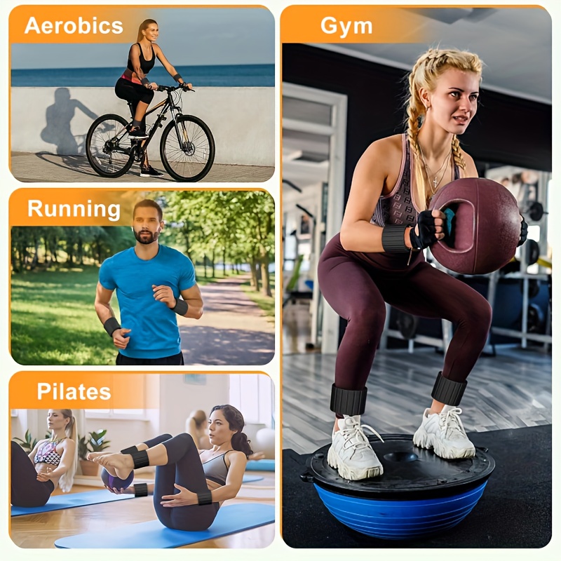 Magnetic Wrist Weights Ankle Weights For Women Men Pack Stackable Ideal For Jogging Yoga Fitness  G 2