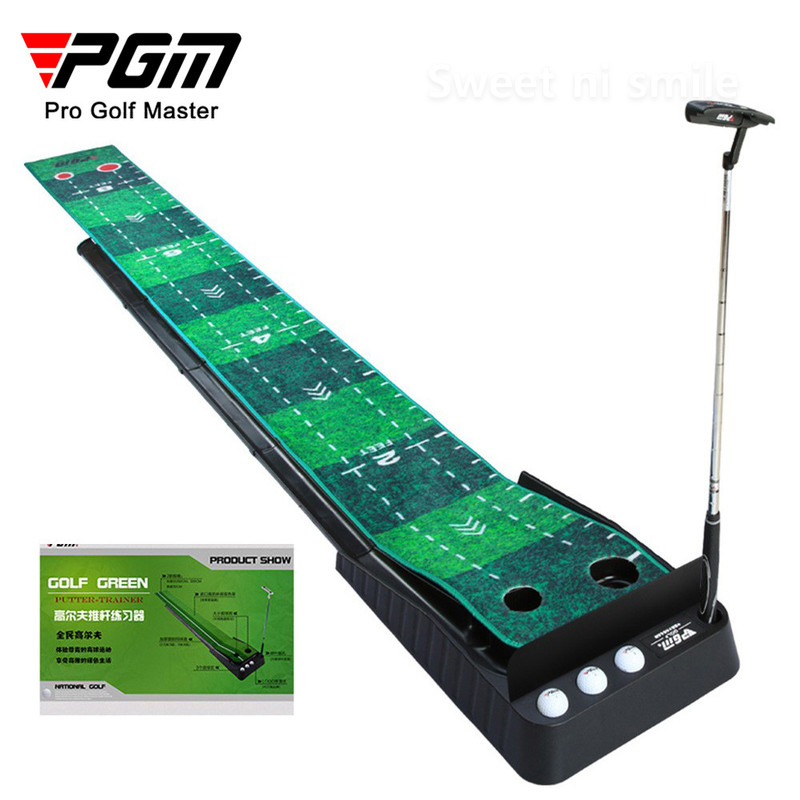 Mini Golf Putting Green Fairway Mat With Ball Return Golf Putting Mat  Golf Putter Trainer Green Ca 4