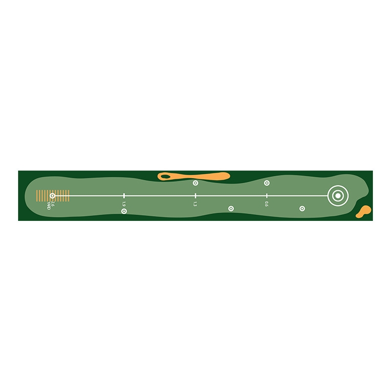 Golf Carpet Putting Mat Indoor Outdoor Training Putting Practice Golf Green Fairway Pad Washable Anti-Slip