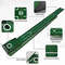 Portable Indoor and Outdoor Golf Practitioner, Mini Golf Green Putter Mat for Home, Office, and Travel