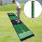 Lightweight Foldable Golf Putting Mat Portable Golf Putting Practice Mat Durable Golf Training Pad  0