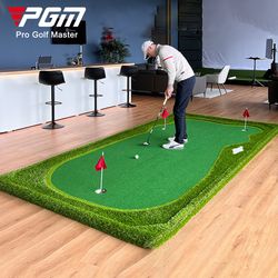 pgm indoor golf putting green, indoor outdoor practice putter mat for home, office & training