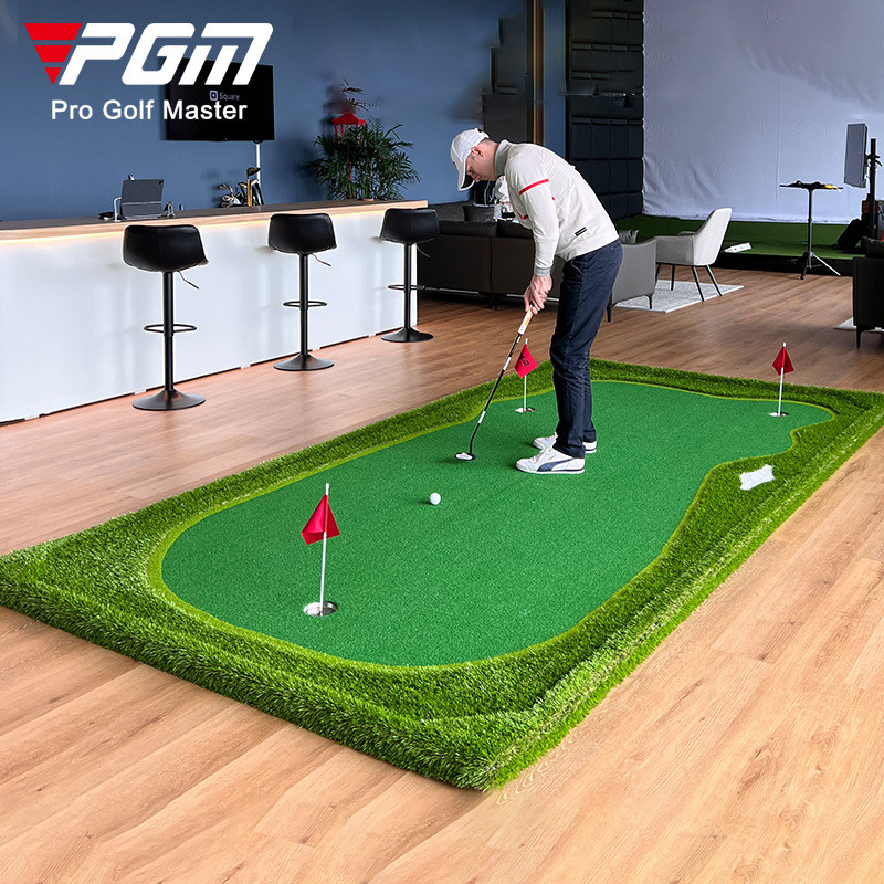 PGM Indoor Golf Putting Green Indoor Outdoor Practice Putter Mat For Home Office  Training 0