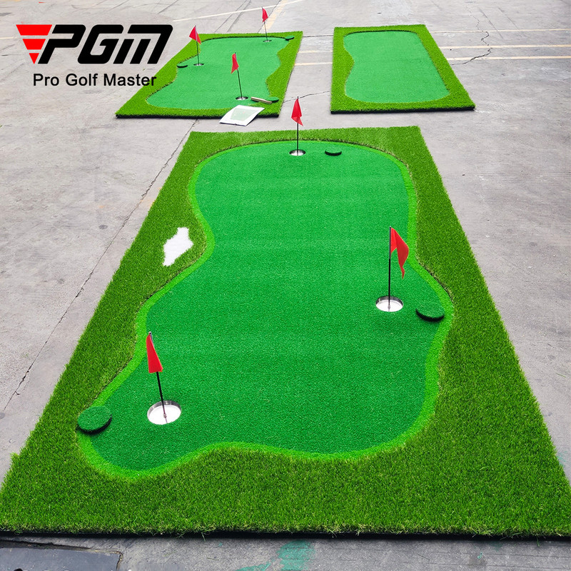 PGM Indoor Golf Putting Green Indoor Outdoor Practice Putter Mat For Home Office  Training 3