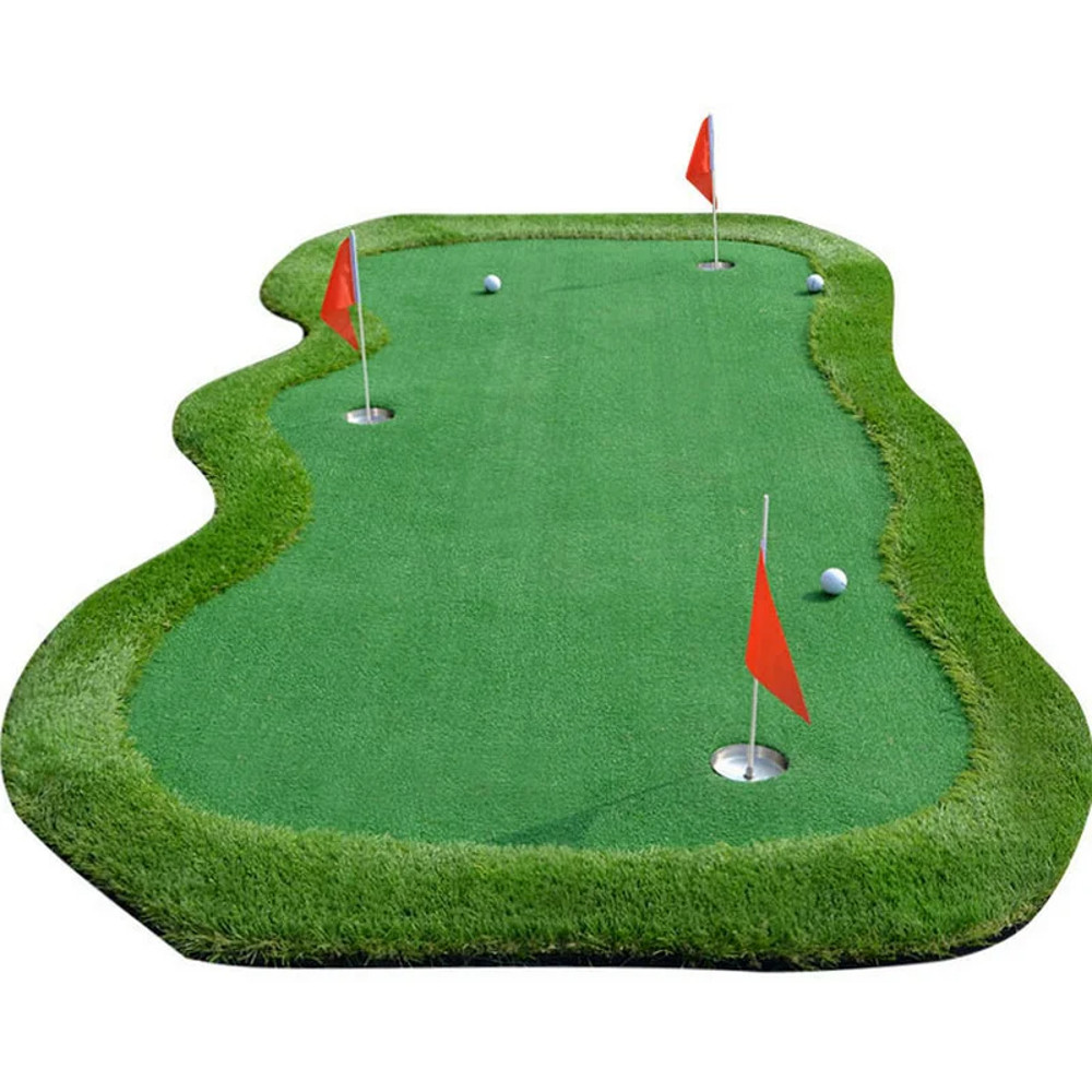 PGM Indoor Golf Putting Green Indoor Outdoor Practice Putter Mat For Home Office  Training 6