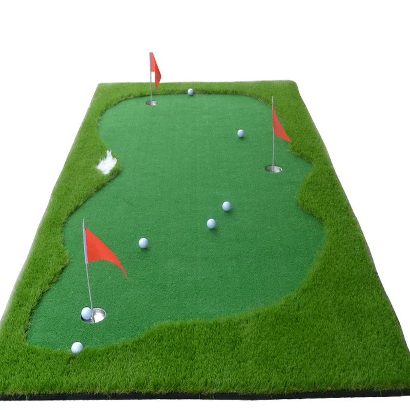 PGM Indoor Golf Putting Green Indoor Outdoor Practice Putter Mat For Home Office  Training 7