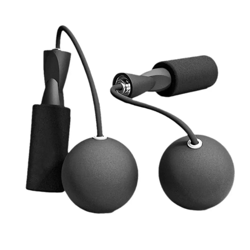 Cordless Skipping Rope With Heavy Ball Fast Jump Rope For Men  Women Portable Fitness Tool For Yoga 12