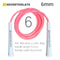 NEVERTOOLATE PVC Skip Rope MiddleLong Handle Durable Jump Rope For Exercise Gym Speed Endurance We 6