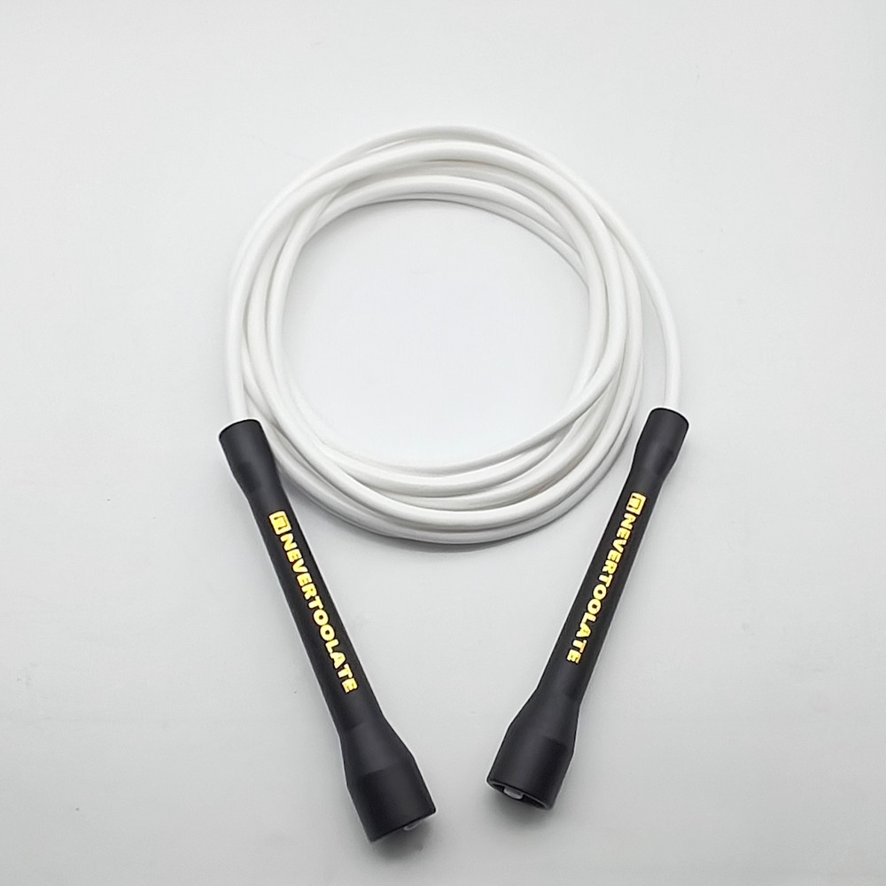 Boxing Rope Nylon Core PVC Fitness Skip Jump Rope For Double Unders Smooth Workout Backup Rope With 1