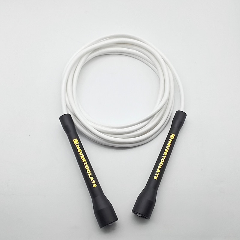 Boxing Rope Nylon Core PVC Fitness Skip Jump Rope For Double Unders Smooth Workout Backup Rope With 1